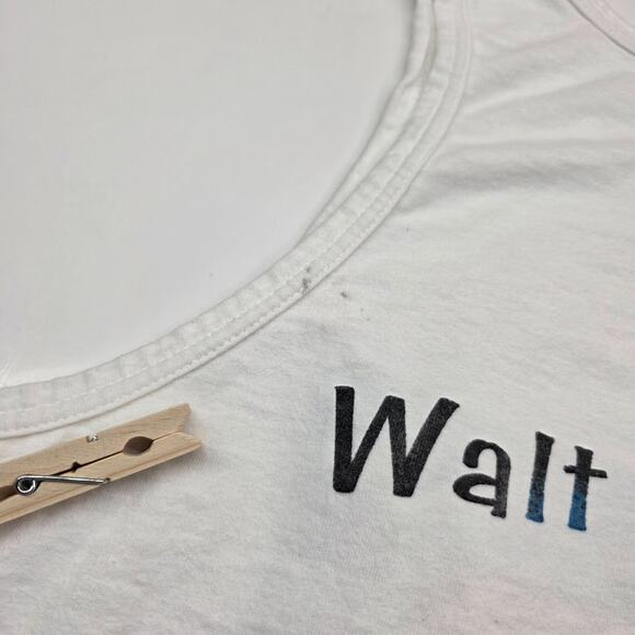 VTG Disney Goofy Tank Top Shirt Men L/XL 90s Mickey INC Stain READ - Picture 9 of 13